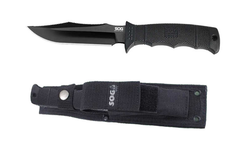 Best SOG SEAL Pup Elite Fixed Blade E37SN-CP