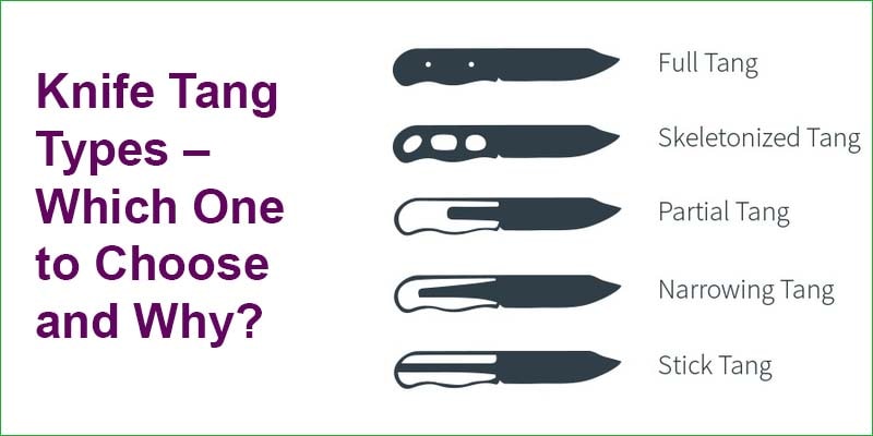 Knife Tang Types