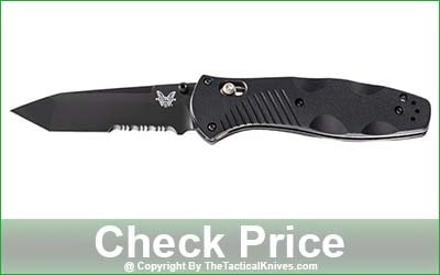 Benchmade Barrage Tanto Tactical Folding Knife - 583SBK