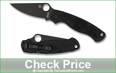 Spyderco Para Military 2 Signature Folding Knife - C81GPBK2