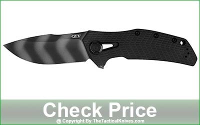 Zero Tolerance Tiger Stripe Pocket Knife - 0308BLKTS