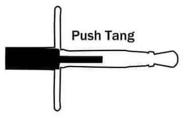 Push Tang Knife