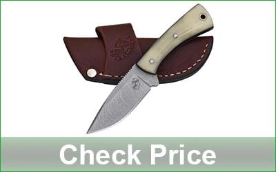 KNIVES RANCH - Handmade Damascus Steel Knife - 4402-B