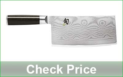 SHUN Classic 7-Inch Damascus Cleaver Knife